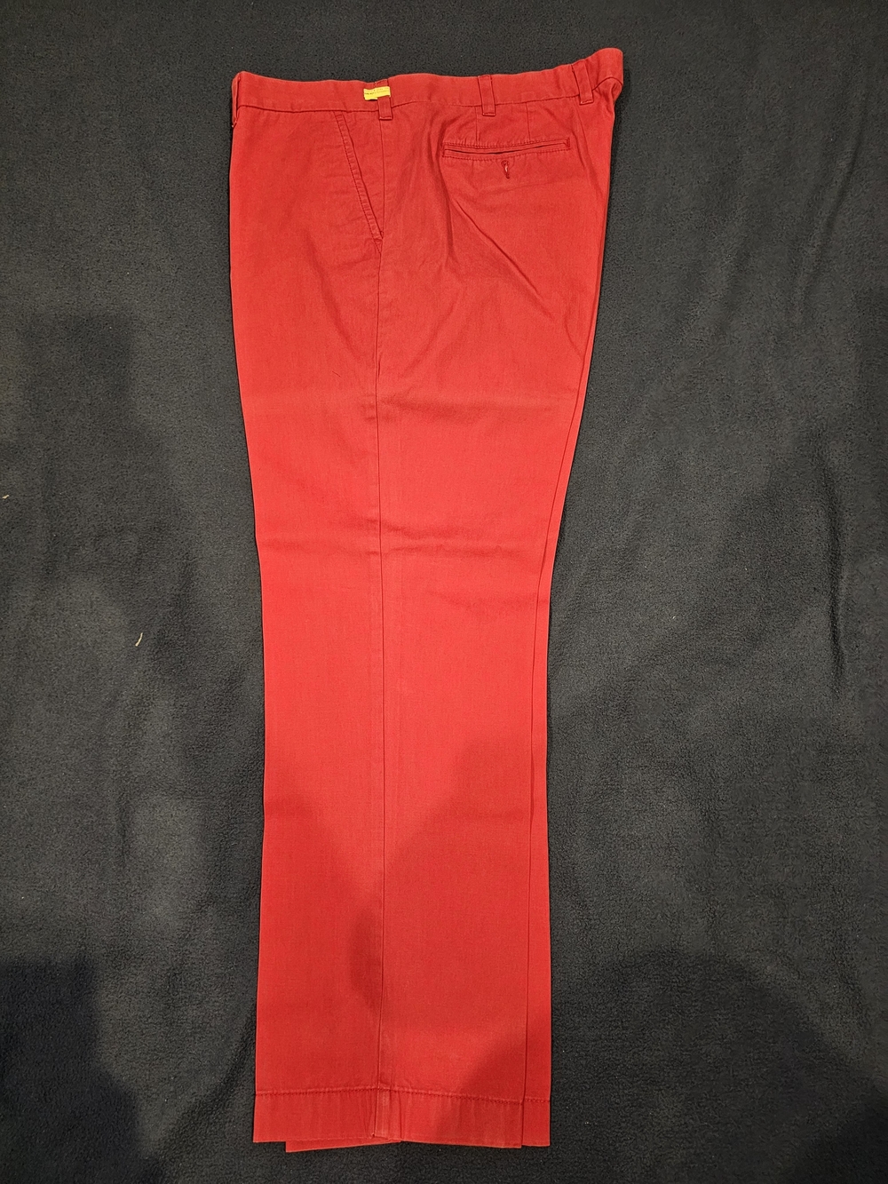 Tommy Hilfiger Bright Red Custom Fit Chino Pants 40x32